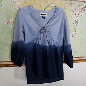 Tie Dye PeasantTop!